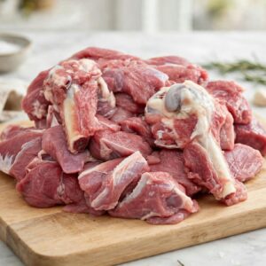 Fresh Tender Goat Mutton Raan Leg Pieces — Everfresh Meat Indore